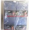 Image 1 : 4 ULTRA-PRO "34" 25 EACH TOPLOADERS & SLEEVES
