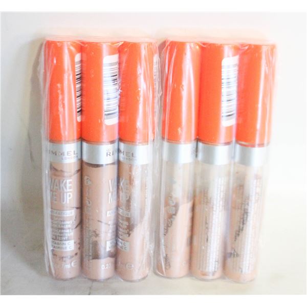 NEW 6 PACK RIMMEL LONDON WAKE ME UP