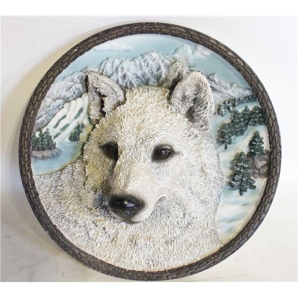 BRADFORD EXCHANGE THE WHITE WOLD
