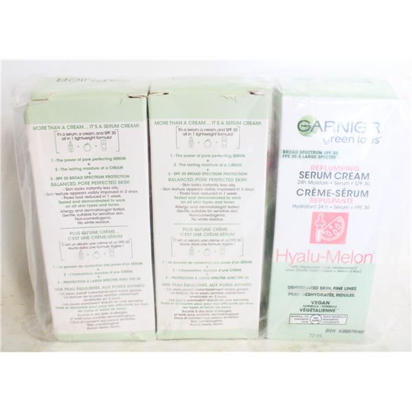 3 GARNIER SERUM 2022 EXPIRED
