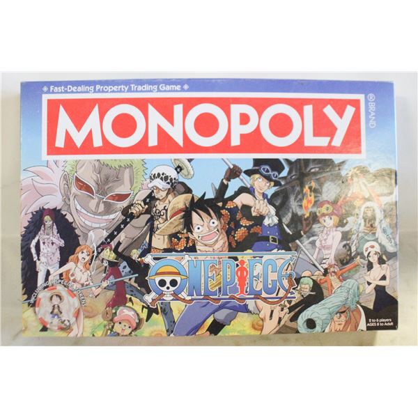 NEW IN BOX MONOPOLY ONE PIECE