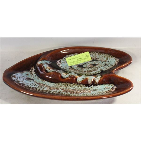 VINTAGE CERAMIC CIGARETTE HOLDER/ASHTRAY