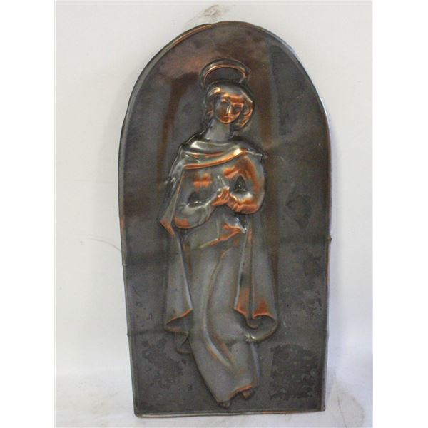 COPPE ST. MARY PLAQUE