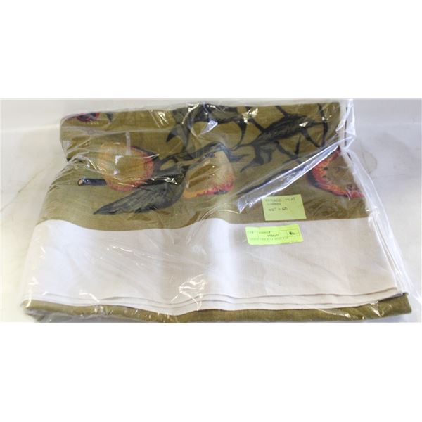 LINEN TABLECLOTH 42 X 68