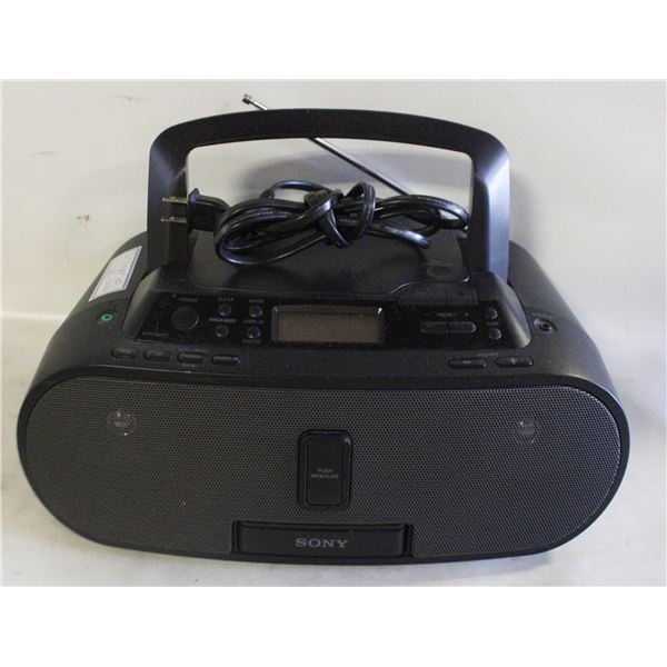 SONY PORTABLE CD PLAYER NO CABLE
