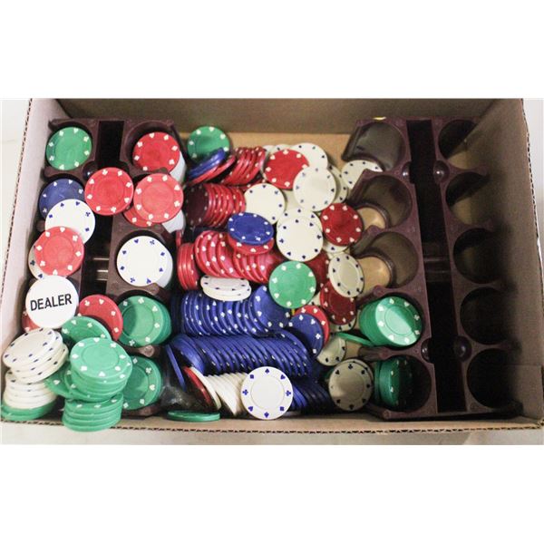 POKER CHIPS & DICE