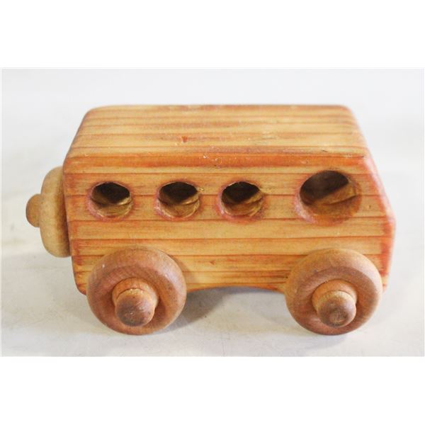 WOODEN HANDMADE PINE TOY