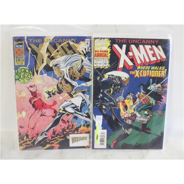 LOT OF TWO XMEN COMICS