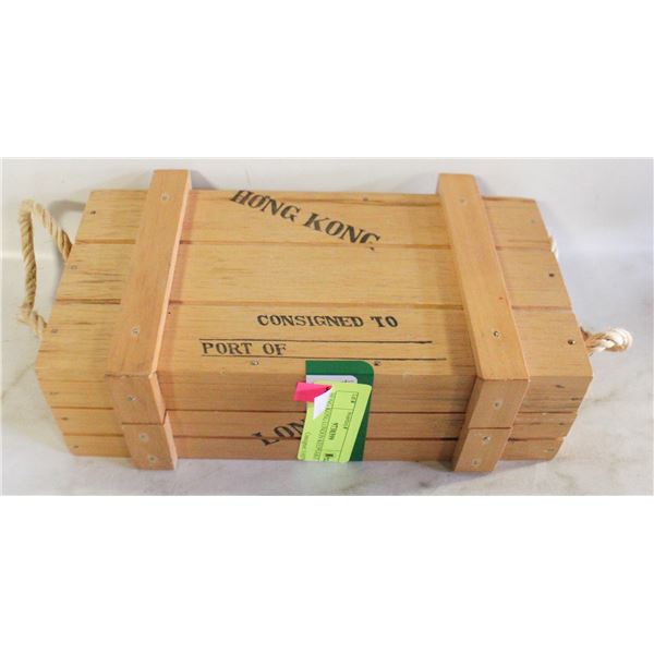 HONG KONG LONDON KEEPSAKE BOX