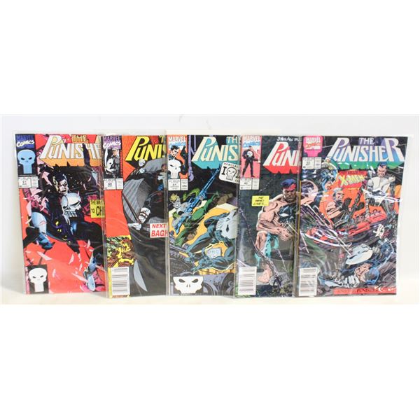 THE PUNISHER ISSUES 33, 40, 41, 48, 51