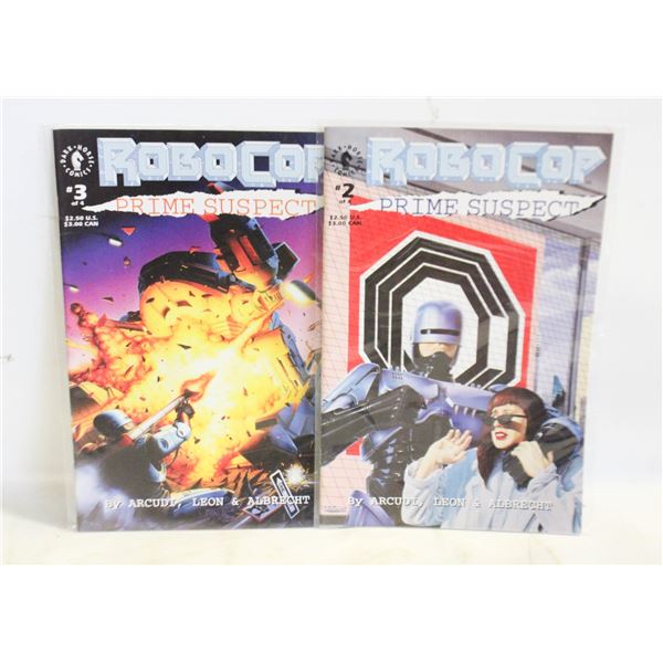 ROBOCOP PRIME SUSPECT ISSUES #2 #3