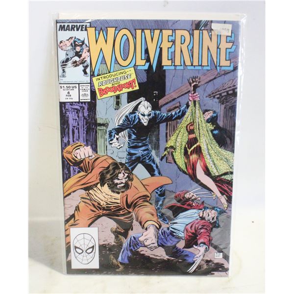 MARVEL COMICS 1988 WOLVERINE ISSUE #4