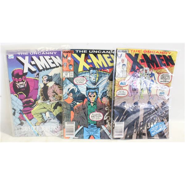 THE UNCANNY X-MEN ISSUES #244 AND #245 PLUS DAYS