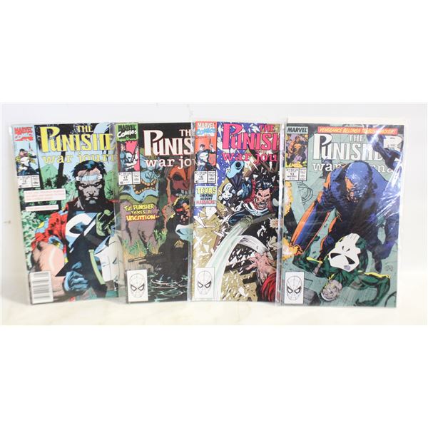THE PUNISHER WAR JOURNAL ISSUES #13, 16-18