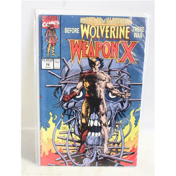 MARVEL COMICS PRESENTS BEFORE WOLVERINE THERE