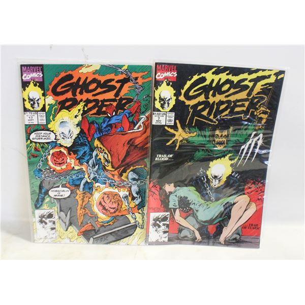 2 GHOST RIDER COMCIS #7 & 17