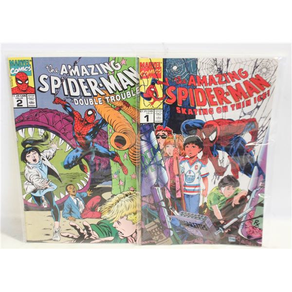 1990 THE AMAZING SPIDER-MAN SKATING ON THIN ICE