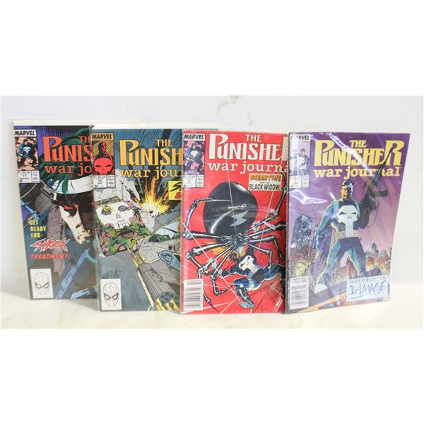 MARVEL THE PUNISHER WAR JOURNAL ISSUES #8-11