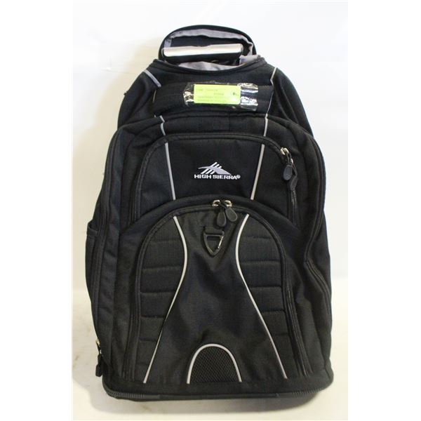 HIGH SIERRA "BACK PACK" WHEELED 20" SUITCASE