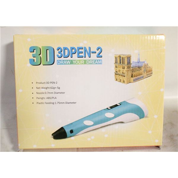 3D PEN PRINTER PEN PENCIL DIY COLORED