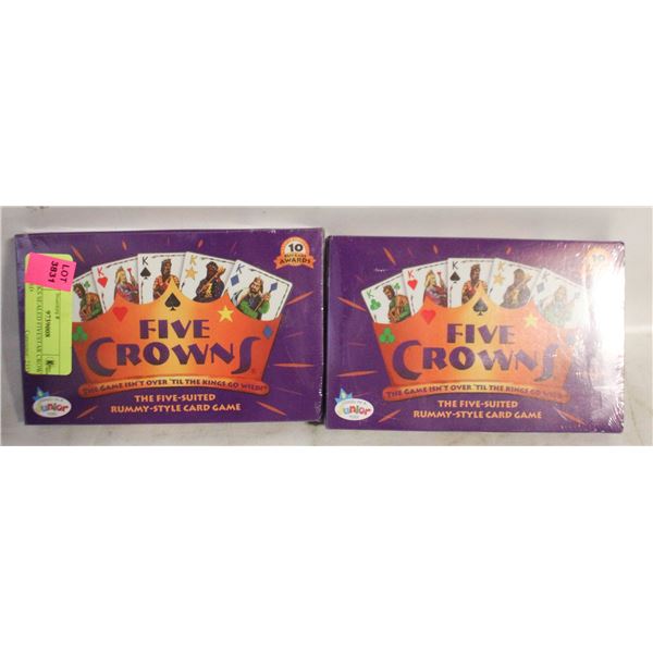 2 PACKS SEALED FIVESTAR CROWN BOARD