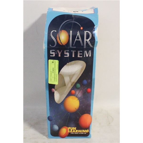 STYROFOAM SOLAR SYSTEM KIT WHITE NEW
