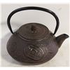 Image 1 : VINTAGE CAST IRON LIDDED TEAPOT