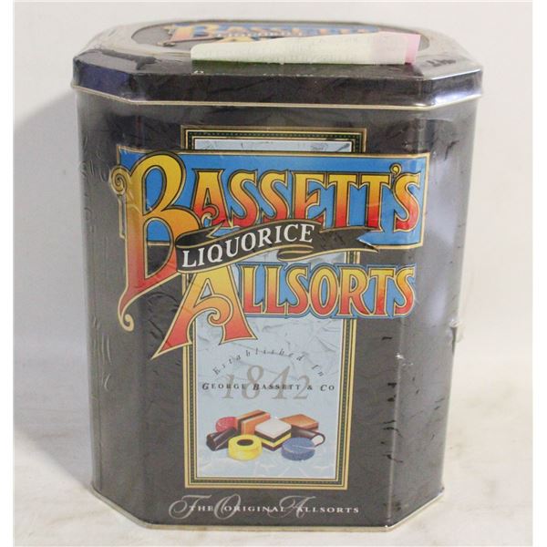 VINTAGE SEALED BASSETTS ALLSORTS LICORICE