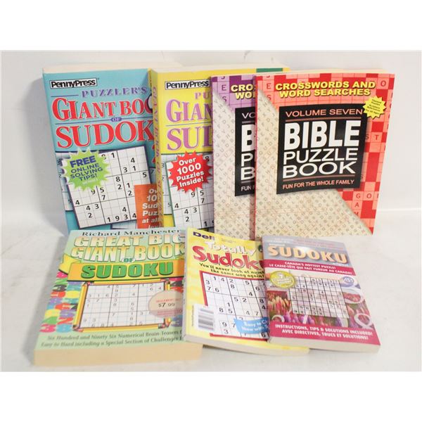 SUDOKU AND WORD SEARCH ASSORTED