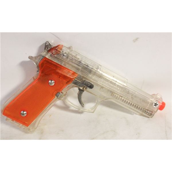 SESSIONS AIR SOFT GUN SPRING LOADED, NO CO2