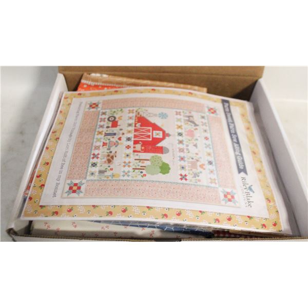 QUILT KIT "FARM SWEET FARM" IN BOX