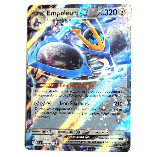 10) EMPOLEON EX DOUBLE RARE 70/94