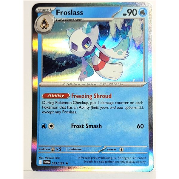 14) FROSLASS RARE 53/167