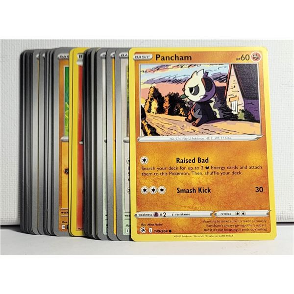 2) LOT OF 50 POKEMON BASIC PLAYING