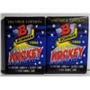 Image 1 : 3) LOT OF 2 FACTORY SEALED 1990 WAX
