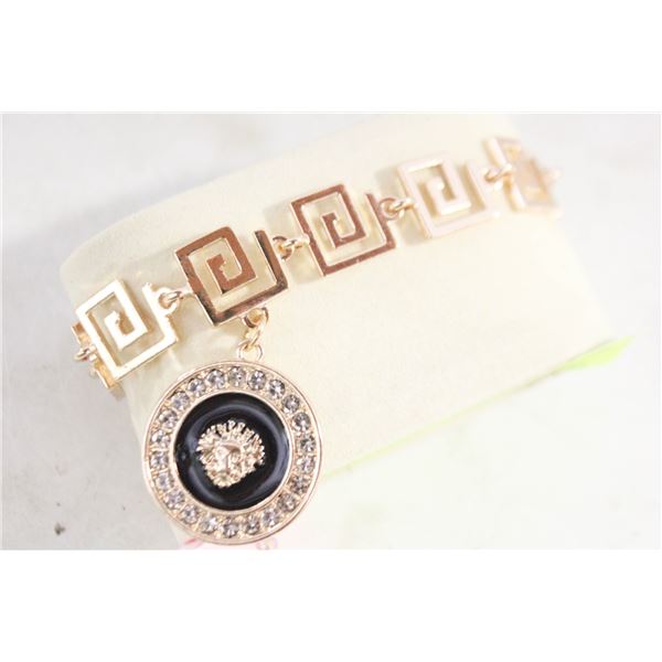 NEW REPLICA VERSACE GOLD TONED BRACELET