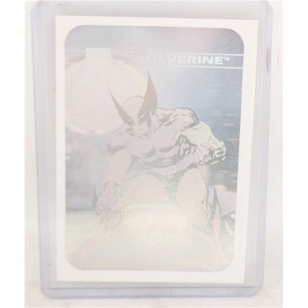 1990 WOLVERINE MARVEL UNIVERSE HOLOGRAM