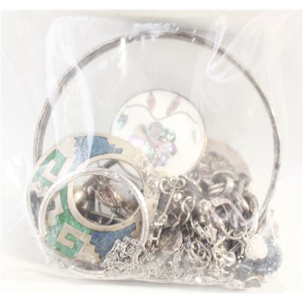 79.4 GRAMS ESTATE SCRAP SILVER INCLUDES STERLING,