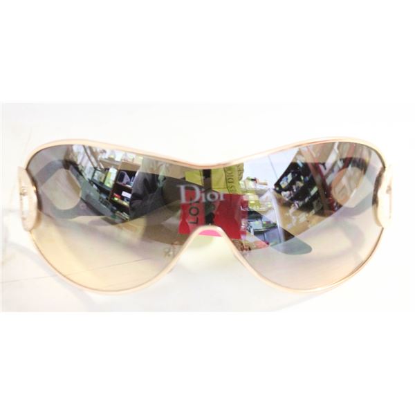 LADIES DIOR BLACK TONED SUNGLASSES