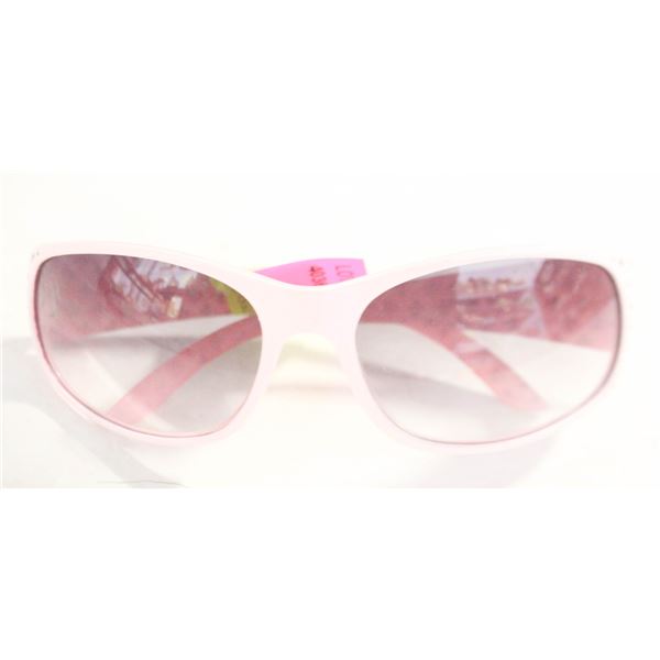 LADIES PINK MONOGRAMED SUNGLASSES