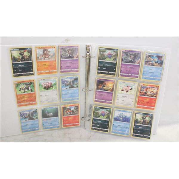 BINDER SUN & MOON POKEMON CARDS