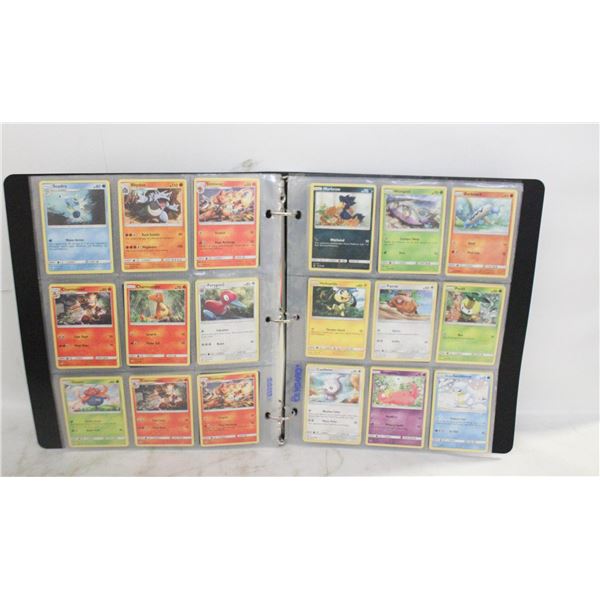 BINDER SUN & MOON POKEMON CARDS