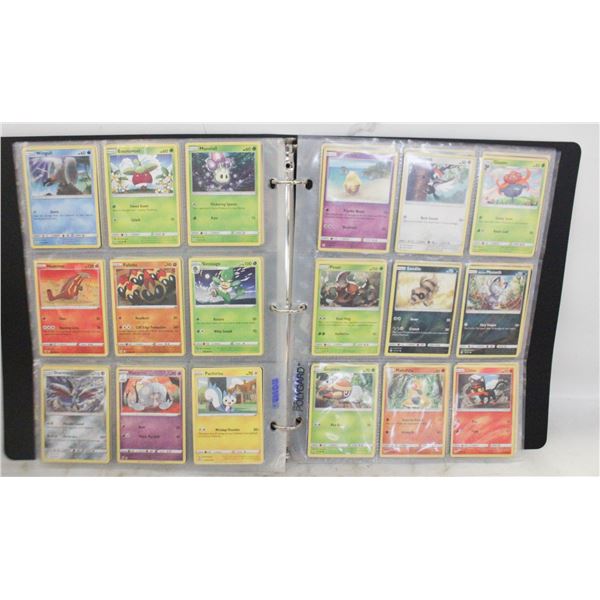 BINDER SUN & MOON POKEMON CARDS