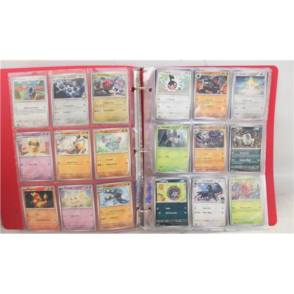 BINDER SCARLET & VIOLET POKEMON CARDS
