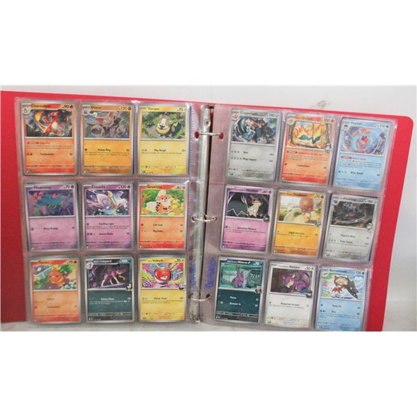 BINDER SCARLET & VIOLET POKEMON CARDS