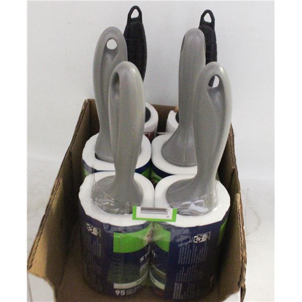 6 NEW LINT ROLLERS