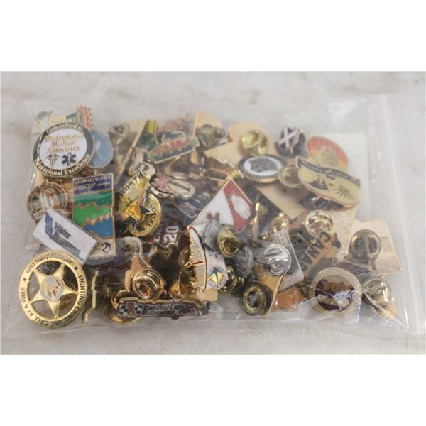 ESTATE LAPEL PIN COLLECTION - ALL TOGETHER