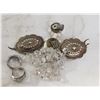 Image 1 : ESTATE EARRING COLLECTION ALL DIFFERENT PAIRS