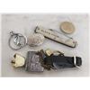 Image 1 : ESTATE POCKET KNIVE+CATERPILLAR POCKET WATCH CHARM