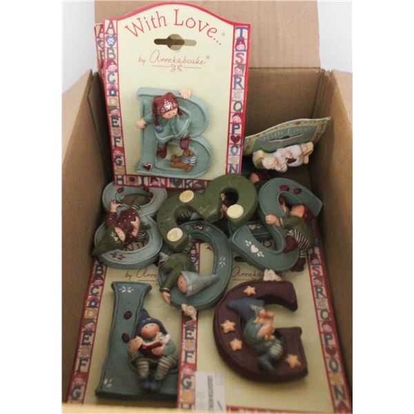 VINTAGE CERAMIC ´WITH LOVE´ GNOME